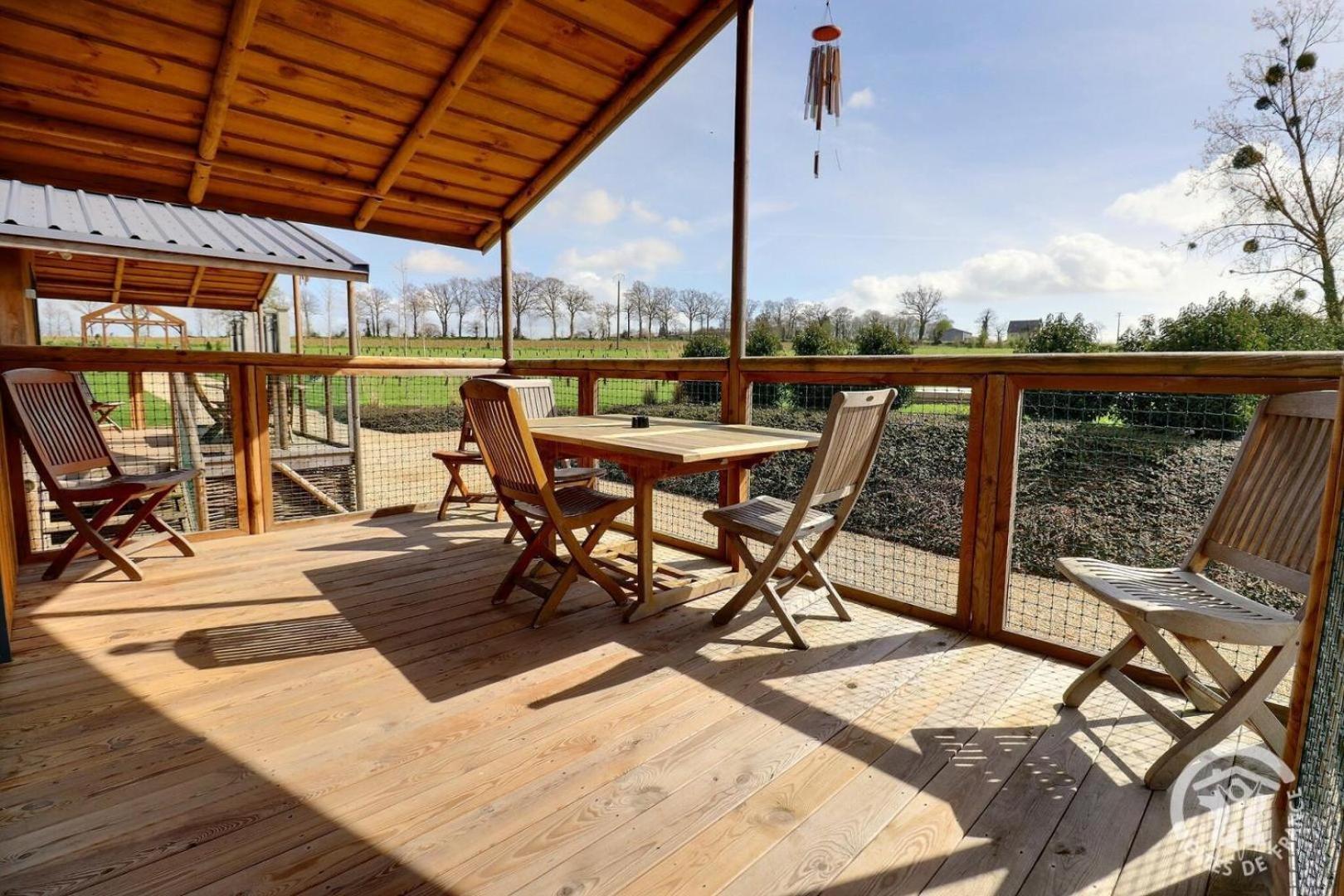 Lodge De L'Etang Mezieres-Sur-Couesnon Exteriér fotografie